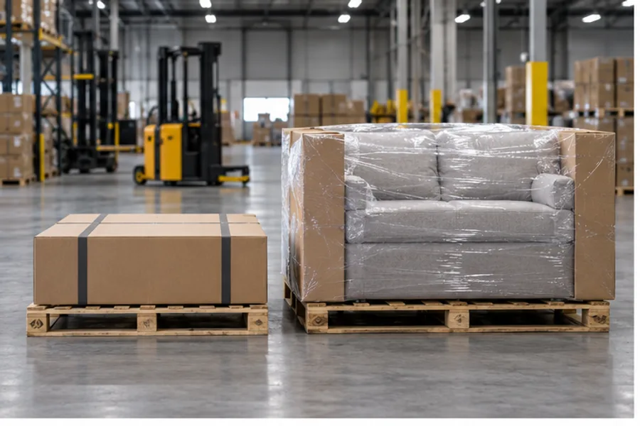Editorial illustration for Bulky E-commerce Logistics Lab
