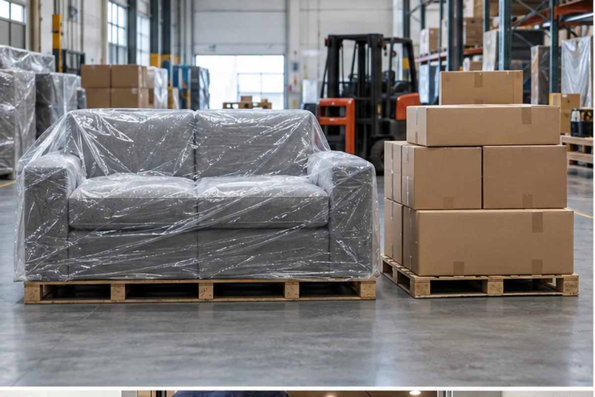traditional delivery and compact cartons